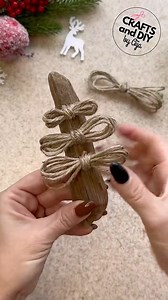 914K views · 9.5K reactions | EASY Christmas Craft with jute rope #diy #crafts #christmas #ornaments #tutorial #howto #idea | Aija.Creative | Facebook