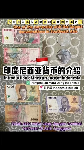 Introduction to the currency of Indonesia 🇮🇩—Rupiah