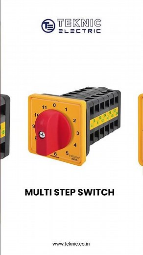 Rotary Cam Switches | Types of Rotary Cam Switches | Teknic Electric