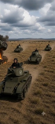 "Isn't that a Type 97...?" The terror and despair of a chance encounter #BT7 #Type5MediumTank #ta...