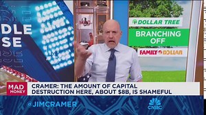 Now we know Dollar Tree never had a plan with Family Dollar, says Jim Cramer