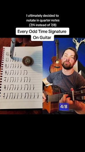 Modulating through different time signatures 🎵 Most people are not exposed to time signatures outside of 4/4, 3/4 and 6/8. 🎶 By exposing yourself to different sounds and Rhythms, you will begin to internalize them. 🎼 With enough exposure, they will begin to surface in your own writing, playing and compositions. Tap along to internalize the beat! | Sweet Beast