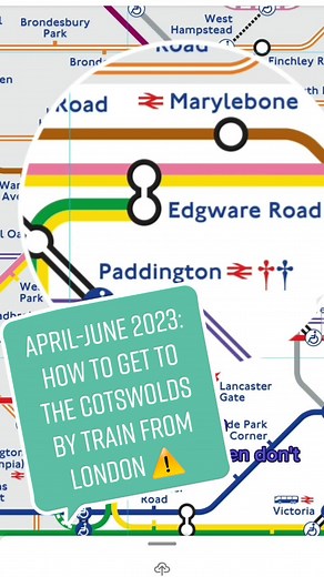 How to get to the Cotswolds by train from London April-June 2023 Usually we recommend you take a direct train from London Paddington to Moreton-in-Marsh, but part of this line is currently closed. Don't panic! Here's Lisa from Go Cotswolds with the solution for your day trip to the Cotswolds ♥ #gocotswolds #toursofthecotswolds #guidedcotswoldtours #visitthecotswolds #cotswoldstourism #visitglosuk #visitgloucestershire #visitengland #didcotparkway #LondonPaddington #londonmarylebone #Oxford #more