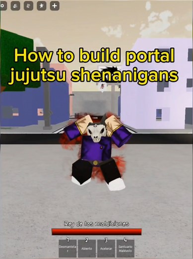 How to Build Portal in Jujutsu Shenanigans | Step-by-Step Guide