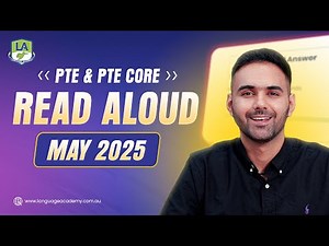 PTE Read Aloud | PTE Core | Real Exam Questions May 2025 | Language Academy