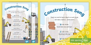 Construction Vehicles Song Lyrics