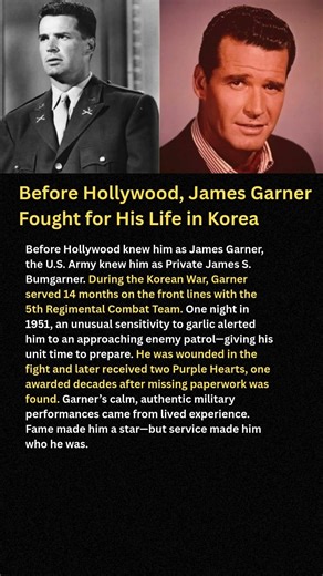 Before Hollywood, James Garner Fought for His Life in Korea 🇺🇸 #shorts