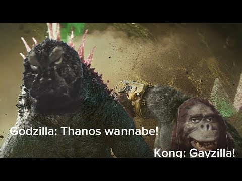 Godzilla x kong the new empire trailer but with a speakonia voice over