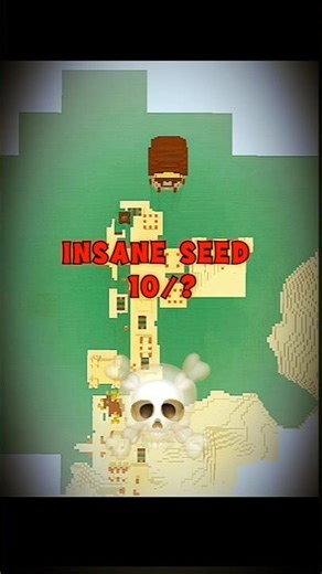 Insane seed 8+ structure minecraft moment