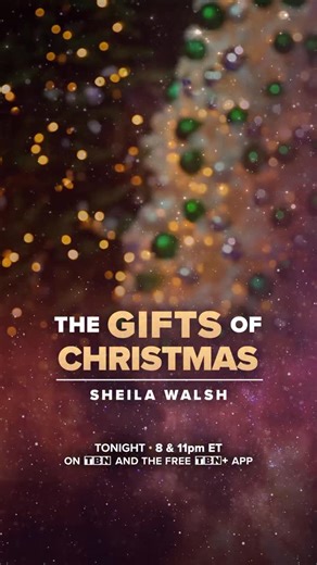Tonight! Such a fun show on @tbn 🩷🎄🩷🎄 | Sheila Walsh