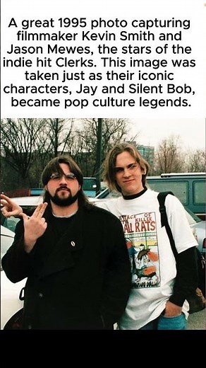 Jay and Silent Bob: Kevin Smith and Jason Mewes in 1995