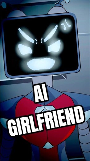 POV:- Your Girlfriend is an AI 🤖 | Krabycat #shorts #anime #viral