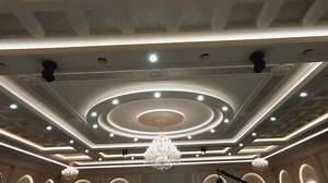 Elegant Wedding Celebration in a Luxurious Ballroom