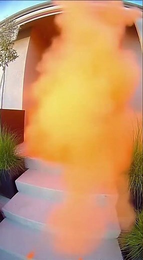 Package Thief's ORANGE Explosion Fail