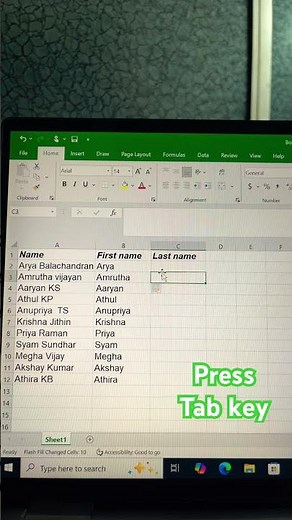 How to Auto populated in cells from data in ms excel,