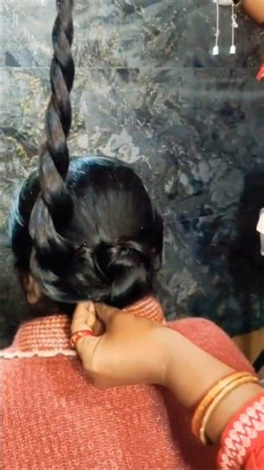 Quick bun#hairstylist#hairstyle#hairstyletutorial#hair#shortvideo#short#hairstyling#hairstyleshorts