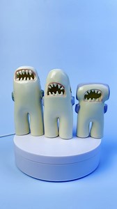 Meet the Shark Man Family 🦈 Christine's sold-out shark man sets are back in her Etsy shop Ycceramics! Hurry, they sell out fast! https://etsy.me/42Dn9xq | Etsy