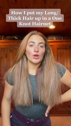 Long Awaited Hairnet Tutorial for Long/Thick Hair!!