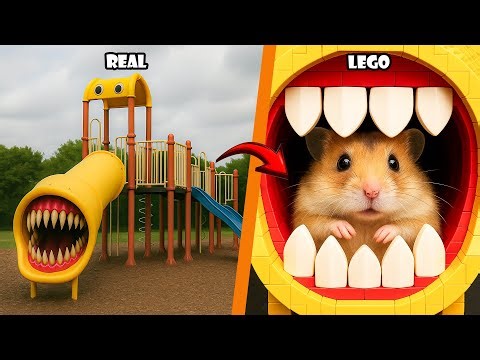 I Built ALL LEGO CURSED Slide Eater | Space Bricks