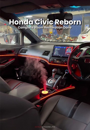 Honda Civic Reborn Roof Restoration and Customization