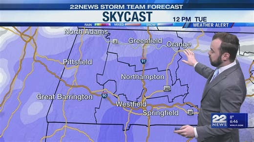 Weather Alert: Wintry mix expected in western Massachusetts