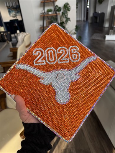 Custom Rhinestone Grad Cap - Etsy