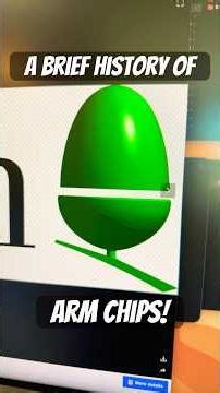 A brief history of ARM chips! #tech #apple #techtok #retrotech #techhistory #history