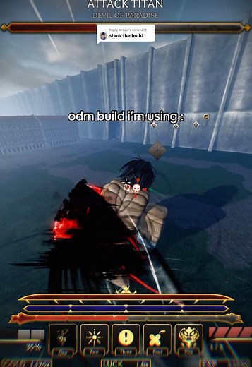 Effective ODM Build in Attack on Titan Revolution