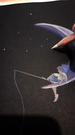 Je dessine le logo Dreamworks ✍️🎨🌙🌟 #dreamworks #animation #nostalgic #draw #art #reel #viral