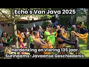 Echo's Van Java, Herdenking en Viering 135 jaar Surinaams-Javaanse Geschiedenis, St Gema Rasa Java