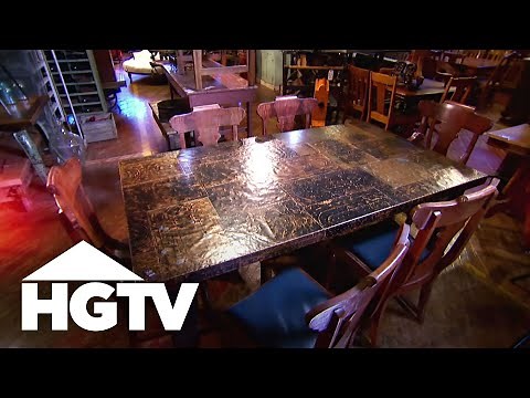 Create a Tabletop From Copper | HGTV