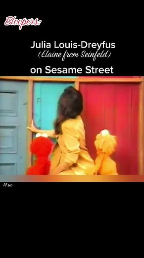 Julia Louis-Dreyfus' Hilarious Sesame Street Bloopers
