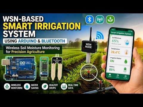WSN-Based Smart Irrigation System Using Arduino & Bluetooth