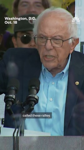 Sen. Bernie Sanders speaks at ‘No Kings’ rally in D.C.