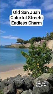 Walking Old San Juan Puerto Rico 🇵🇷 Blue Cobblestone Streets & Historic Forts