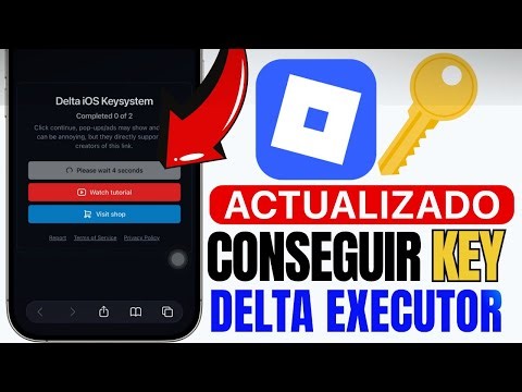Delta Executor KEY | Cómo Conseguir la Key en iPhone y iPad (Nuevo Método iOS 2025)