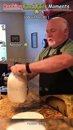 Ranking Funny Food Fails Moments #shorts
