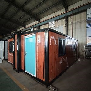 [Hot Item] Prefabricated High Quality 40FT Modular Folding Container Home with Toilet