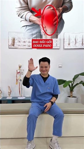 Thực hiện bài tập tăng cường sức mạnh và độ ổn định cho khớp gối. #vungocson #drson #short