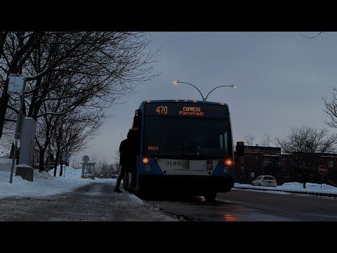 Ride on ligne prolongée variant of STM route 470 with @bigfootsmelchungus (#31-819)