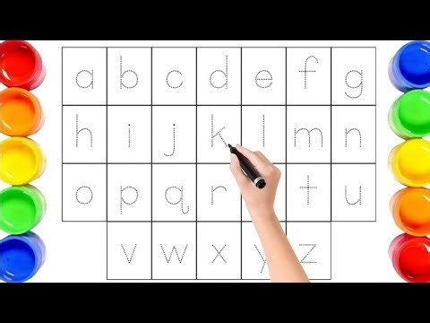 Learn Small Alphabets a-z | ABC Phonics Sounds | Lowercase Letters for Kids Video