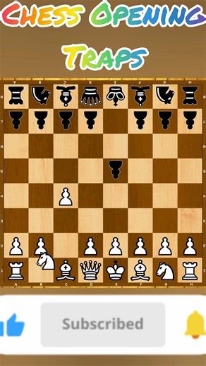 #English Opening Traps #chess #shorts #chessgame #tricks #trap