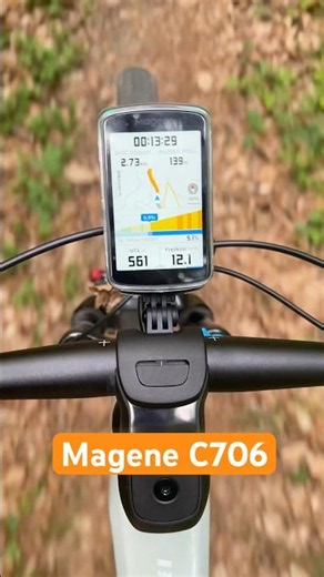 Magene C706 cycling computer speedometer #bike #mtb #cycling #magene