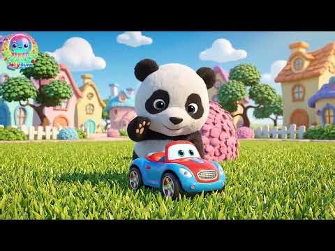 Beep Beep Panda Toy… Who Drove My Tiny Car? 🐼🚗 | Fun Nursery Rhymes for Kids | Baby Songs