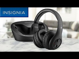 Insignia Wireless RF Headphones for TV & Gaming