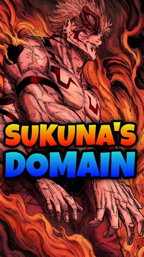 Sukuna Ka Domain Sabse Alag Kyun Hai? #anime #shorts #jujutsukaisen