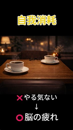 仕事終わり何もする気起きない理由【自我消耗】