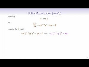 Method of Lagrange Multipliers