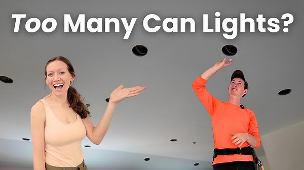 Install canless LED downlights with multi-gang switch wiring explained
