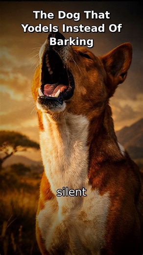 The Dog That YODELS Instead of BARKING 🐕🎶 #shorts #Basenji